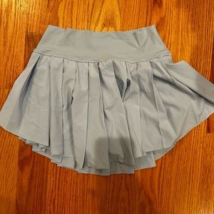 Light blue Aerie tennis skirt! Built in shorts with pockets!!